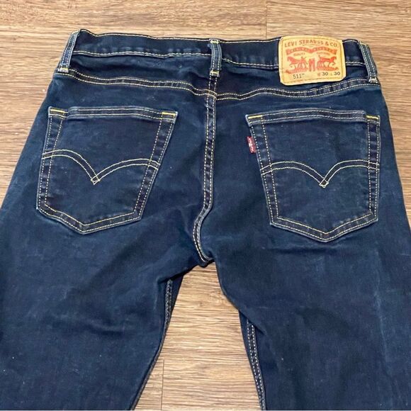 Levi's Men's 511 Slim Fit Flex Jeans Size 30x30 Color: Meyers Crescent - Picture 12 of 14
